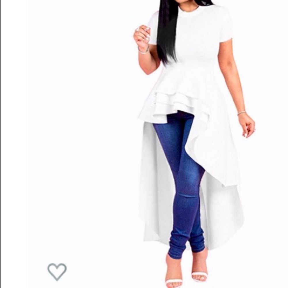 Bodycon Maxi Dress Ruffle High Low Shirt Dress